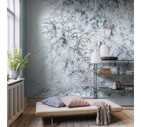 368x254cm Gigante Foto Pintado Invierno Frozen Plantas Cuarto de Estar Botánica