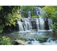 368x254cm Gigante Papel Pintado Mural Caídas En Bosque Decoración Interior Arte