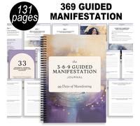 [369 Diario de Manifestación] - Cuaderno de de Atracción de 131 páginas con Prompts de , Afirmaciones y Ejercicios Guiados | Planificador de Crecimiento para Mentalidad de y de Manifestación