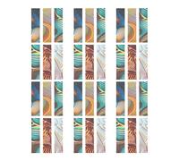 36Pcs Pegatinas Sensoriales PEVA PEQUETAS PELETRAS TELETRA PELÉGONO TIGAS DE PAPEL SENSORIO CORCE DE CORTE Phone para El Escritorio de La Guía Telefónica 25X100 Mm Tipo 3