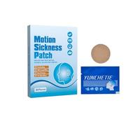 36Pieces Motion Sickness Patch, Parches de Mareo, por Movimiento, Parche Antináuseas para Enfermedades del Mar, Alivia los Vómitos, las Náuseas, los Mareos Resultantes del Viaje de Coches
