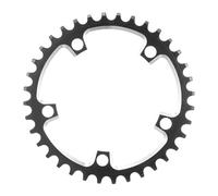 36T 110 BCD - Plato de aleación de aluminio para bicicleta de carretera con perfil de dientes positivo y negativo de 5,9 pulgadas y 151 mm de diámetro, ligero, compatible con 9/10/11 velocidades