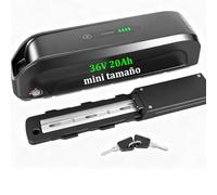 36v 20.8Ah batería de Bicicleta eléctrica para 250W 500W 700W Ebike Kit de conversión Bafang Motor (36V 20.8Ah/0-750W/dimensión Mini)