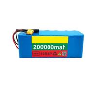 36V 200AH Batería E-Bike Lithium Battery Pack 10S4P Baterías Recargables para E-Bike Bicicleta Eléctrica Scooter con BMS+ 42V 2A Charger for 5800W Motor Electric Scooter 36V,XT90