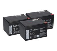 36V 3x 12LCP-12 12V-13Ah AGM Plomo Batería Compatible Electro Scooter Eco Móvil