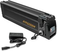36V 48V 8Ah 10AH 13AH 15Ah 17.5Ah 20Ah Batería E-Bike Li-Ion extraíble para Bicicletas Plegables, Puerto de Descarga 4 Pines, para E-Bikes con Motor De 100W-650W