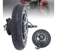 36V E Scooter Motor 350W 600RPM E Scooter Neumáticos Motor 20-30km/h 10 pulgadas Motor de cubo de rueda sin escobillas con clase E de aislamiento IP33 para scooter eléctrico de 10 pulgadas