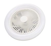 36W Ceiling Fan Light 9.8 Inches Small Noiseless E27 LED Fan Lamp for Bedroom 86-265V White