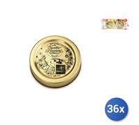 36x Bormioli Rocco Set 3 Tapas Para Botellas Diámetro 56 Mm