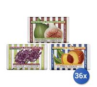 36X Paquete Nesti Jabón Las Deliciosas C/Mixta X2 150Gr