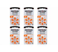 Pilas Audífono Rayovac Ext.13 Naran 6 Pk