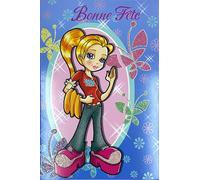 37-039 Tarjeta de felicitación BUENA FIESTA para Niña Adolescente con Sobre Formato 12x17,5cm Celebrando un nombre Santa Patrona Santa Catalina 25 de noviembre Celebrando un evento Día particular