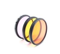 37 52 58 67 mm Filtro de Buceo Filtros de Color Rojo Amarillo púrpura for cámara Nikon Top (Size : 58mm)