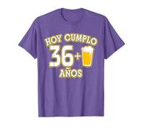 37 años Hoy Cumplo 36+1 Cerveza 37 cumpleaños Camiseta