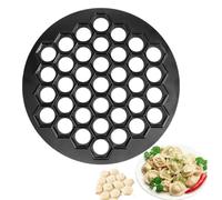37-Hole Dumpling Mold, Aluminio Alloy Ravioli Maker for Homemade Dumplings Wonton and Pastry, Easy to Clean Dough Press Kitchen Baking Cooking Tool