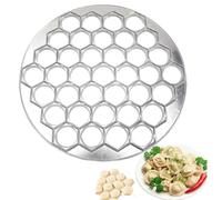 37-Hole Dumpling Mold, Aluminio Alloy Ravioli Maker for Homemade Dumplings Wonton and Pastry, Easy to Clean Dough Press Kitchen Baking Cooking Tool