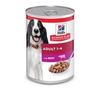 Hill's Adult Science Plan latas para perros - Vacuno (6 x 370 g)