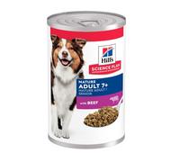 0.37 KG 370 g Hill's Science Plan Mature Adult 7+ Ternera en Paté lata para perros