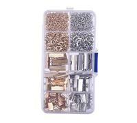 370 Piezas cierres de pinza de langosta gancho de sujeción cinta broches de langosta cierres de sujeción clips de cremallera accesorios clip de cremallera Material portatrajes