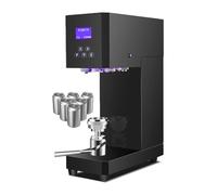 370W Selladora Eléctrica Latas-Engatilladora Industrial-Altura 11,5-17cm Flexible,Ciclo 5s,Eje Giratorio,Pantalla LED-Para Botellas Aluminio y PET de Tienda Bebidas