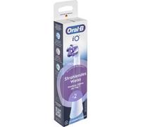 Oral-B iO - Juego de 2 cabezales para cepillo de dientes eléctrico Oral-B iO, color blanco