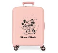 Disney Mickey & Minnie Kisses Maleta de cabina Nude 40x55x20 cms Rígida ABS Cierre TSA integrado 38