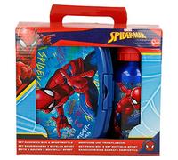 37963 SET URBAN VUELTA AL COLE 2 PCS. (BOTELLA ALUMINIO 400 ML, SANDWICHERA URBAN) SPIDERMAN GRAFFITI