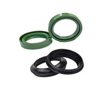 37x50x11 Motorcycle Front Fork Damper Oil Dust Seals Fit For KLX230 20-21 EX250 250 250R 13-20 EX300 EX500 500R 94-09(Oil Dust Seals)