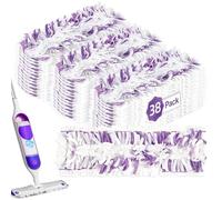 38 almohadillas desechables para fregona Swiffer PowerMop multisuperficie y mopa de madera Swiffer PowerMop, almohadillas de repuesto para limpieza de suelos