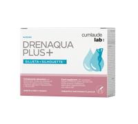 Cumlaude Lab Complemento alimenticio Drenaqua Plus+ té verde y hibisco 14 sticks piña y mango