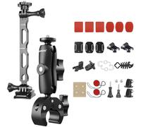 38 in 1 Motorcycle Mounting Bundle Kit Action Camera Mount Accessories Compatible with Insta360 One X4 / X3 / X2 / X/ONE R/RS/GO 3 / GO2 an