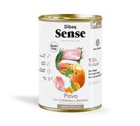 Dibaq Sense Comida para perro adulto Sin cereales Pavo 380 g Lata