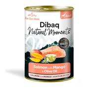 380 g Dibaq Natural Moments Lata Salmón con Mango para perro