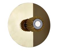 380 Lámpara de Pared Oro Y Plata