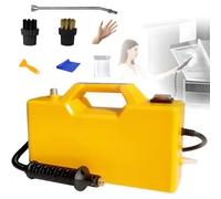 3800W Cleaner de Vapor de 9.5 Bares, Calentamiento de 6S, Vaporizador de Limpieza Portátil de Tanque 6 Litros con Tubería Extendida de 3 M, Para Hogar, Cocina, Tierra, Baldosas, Piso, Automóvil
