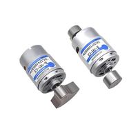 385 Single Dual Head Vibrating Motor Kit Miniature DC Vibrating Motor 12V 24V 4000/8000rpm Massage Motor Round and Sectional(Single head Sector,12V 4000RPM)