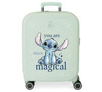 3858627 TROLLEY ABS 55CM.C/EXP. 4R. STITCH YOU ARE MAGICAL M