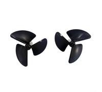 38mm 3 Blade RC Boat Props Left & Right Hand Performance Set para constructores de modelos DIY