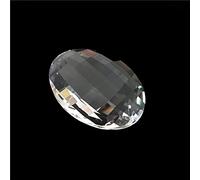 38mm/50mm/63mm/76mm huevo K9 cristal prismas colgantes lámparas piezas colgantes lámpara clara iluminación colgante, 63mm 80pcs