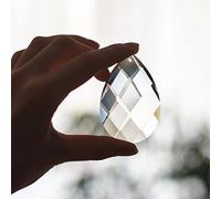 38mm/50mm/63mm/89mm lámpara de araña de cristal transparente en forma de almendra cristales de iluminación prismas piezas colgantes K9,76mm 40pcs