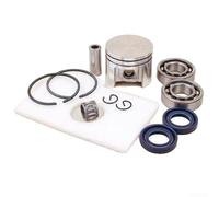 38mm para kit de pistón para MS180 018 Motosierra Mantenimiento del motor con Pin Dos anillos Rodamiento de aguja Filtro de aire y sello de aceite Set