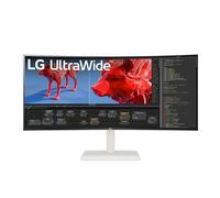 38WR85QC-W 38" Curvo UltraWide WQHD Nano IPS VESADisplayHDR 600 144Hz 1ms USB Type-C 90W Monitor de computadora NVIDIA G-SYNC AMD FreeSync Premium Pro HDMI DisplayPort Tilt/Height/Swivel Stand Blanco