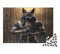 38x26cm/1000pcs Puzzles Pour Adolescents Adultes Égypte antiqueian God Art de divinité Sombre et mythique