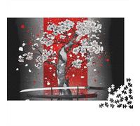 38x26cm/1000pcs Puzzles Pour Adolescents Adultes Sakura Style artistique japonais