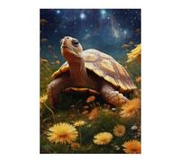 38x26cm/1000pcs Rompecabezas para Adolescentes Galactic Turtle Garden Rompecabezas para Adultos Juegos Familiares Análisis Y Lógica Juegos Desafiantes Regalos