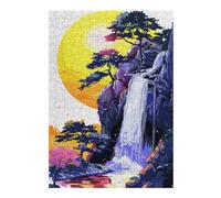 38x26cm/1000pcs Rompecabezas para Adolescentes Natural Beauty Rompecabezas para Adultos Juegos Relajantes Mejora La Memoria Regalos De Cumpleaños Y Únicos 38x26cm/1000pcs