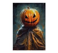 38x26cm/1000pcs Rompecabezas para Adolescentes Pumpkin Dummy Evil Rompecabezas para Adultos Juguetes Antiestrés Regalo De Cumpleaños 38x26cm/1000pcs