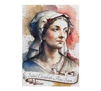 38x26cm/1000pcs Rompecabezas para Adolescentes Saint Elizabeth ANN Seton Rompecabezas para Adultos Juego Familiar Difícil Regalo De Cumpleaños, Regalos, 38x26cm/1000pcs