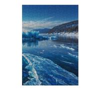 38x26cm/1000pcs Rompecabezas para Adolescentes Sunlit on Lake Baikal P2 Rompecabezas para Adultos Juego Familiar Carrera De Velocidad De Manos Regalos Y Cumpleaños Únicos 38x26cm/1000pcs