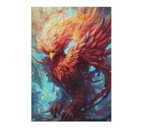 38x26cm/1000pcs Rompecabezas Phoenix Rise Mythical Artwork -1 Rompecabezas para Adultos Juego Práctico Carrera De Velocidad De Manos Cumpleaños Y Navidad 38x26cm/1000pcs